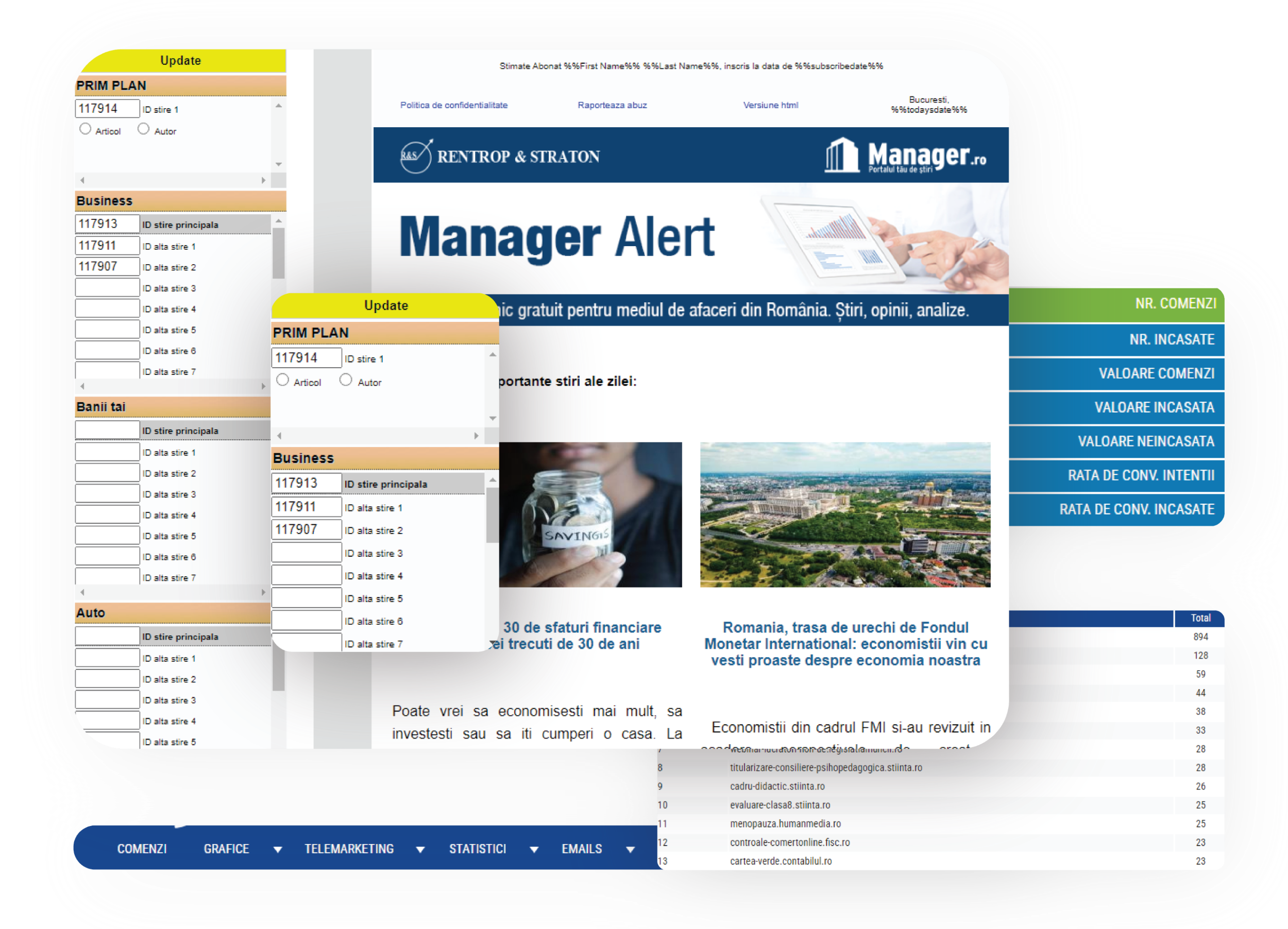 Newsletter maker